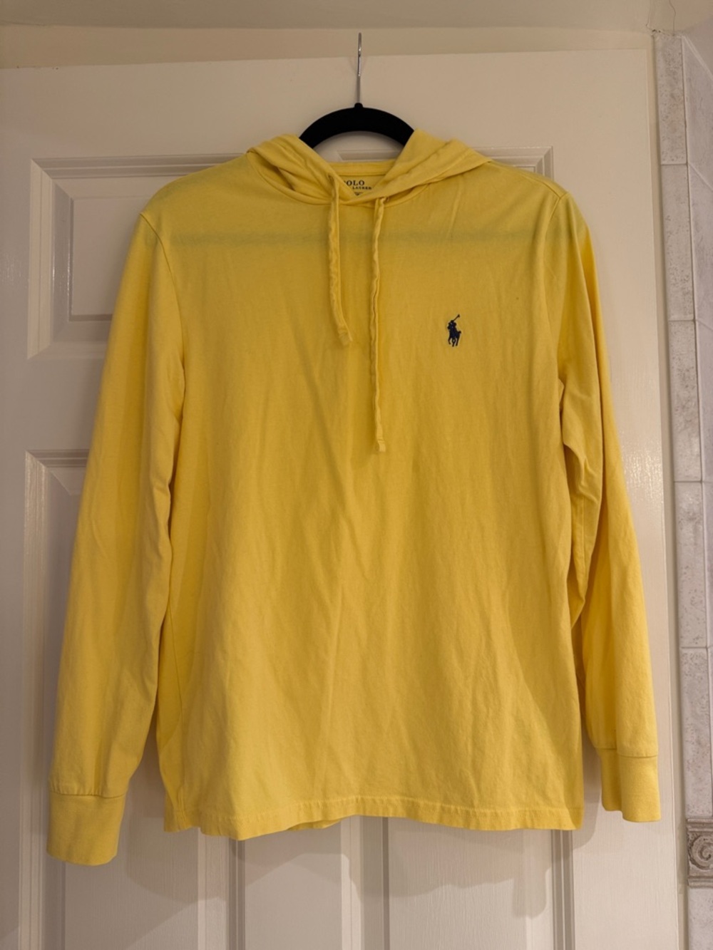 Polo by Ralph Lauren Bright Yellow Hooded Long-Sleeve Tee